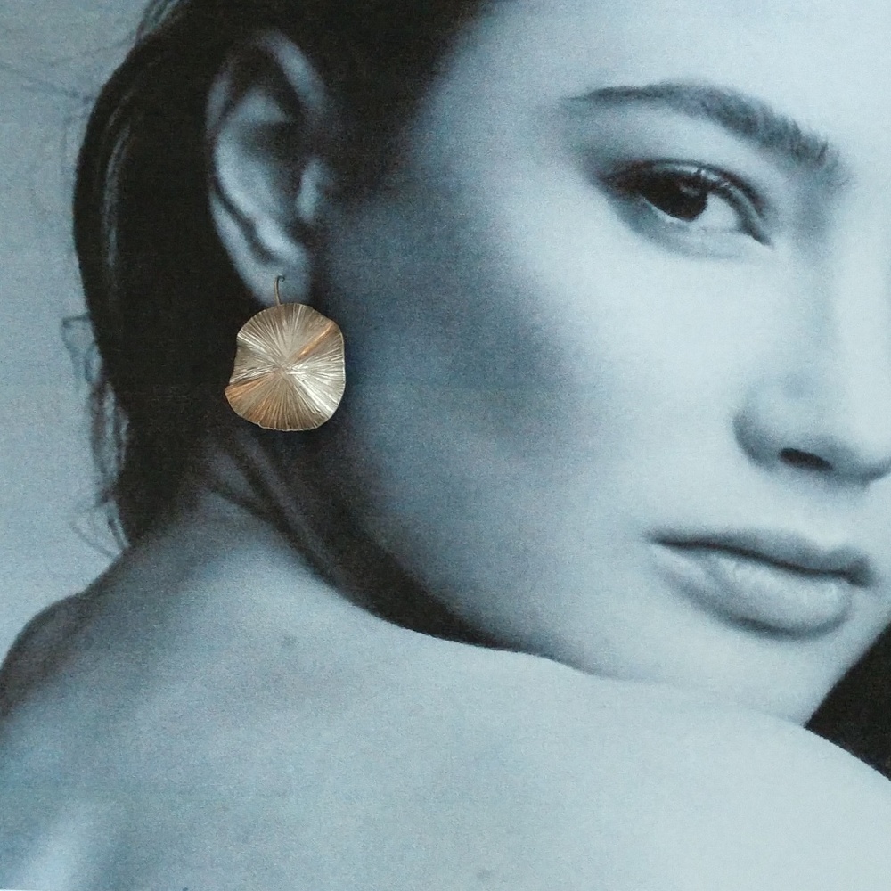 Sterling Silver Star Burst Earrings